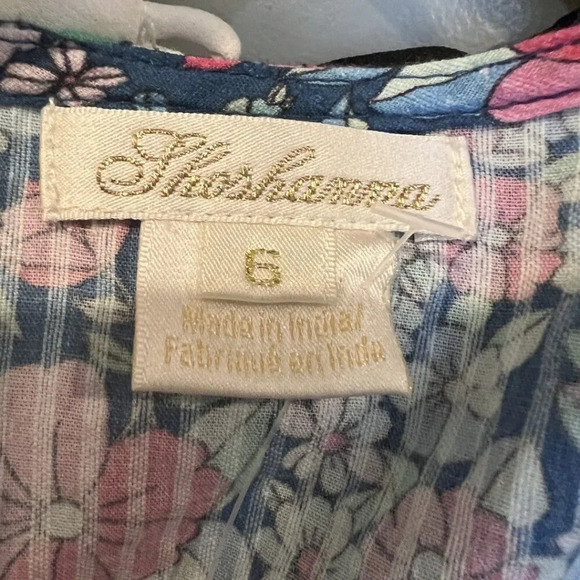 NWT Shoshanna Tiska Blue Floral Bohemian Dress $339 - Picture 11 of 13